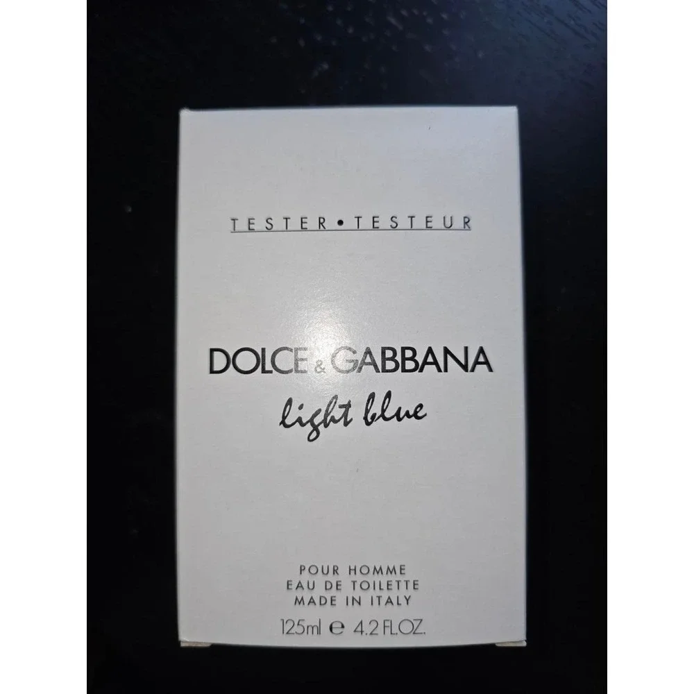 DG Light Blue Pour Homme 4.2 oz 125ml Tester